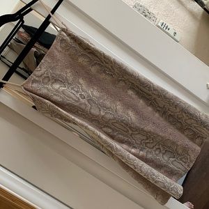 Urban outfitters backless snake dress